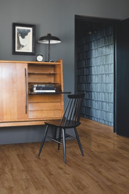 Плитка ПВХ Quick Step Alpha Vinyl Medium Planks Дуб осенний коричневый AVMP40090